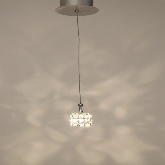 Pendant lamp 1-leaf. SQUARE - 255 K 1502 X - shinychandeliers.co.uk