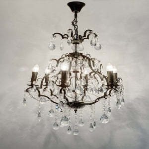 Hanging lamp 6-flg. CRISTALLO - 259 1505 - shinychandeliers.co.uk