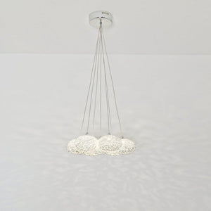 Pendant light 7-leaf. RIFUGIO - 276 1504 X - shinychandeliers.co.uk