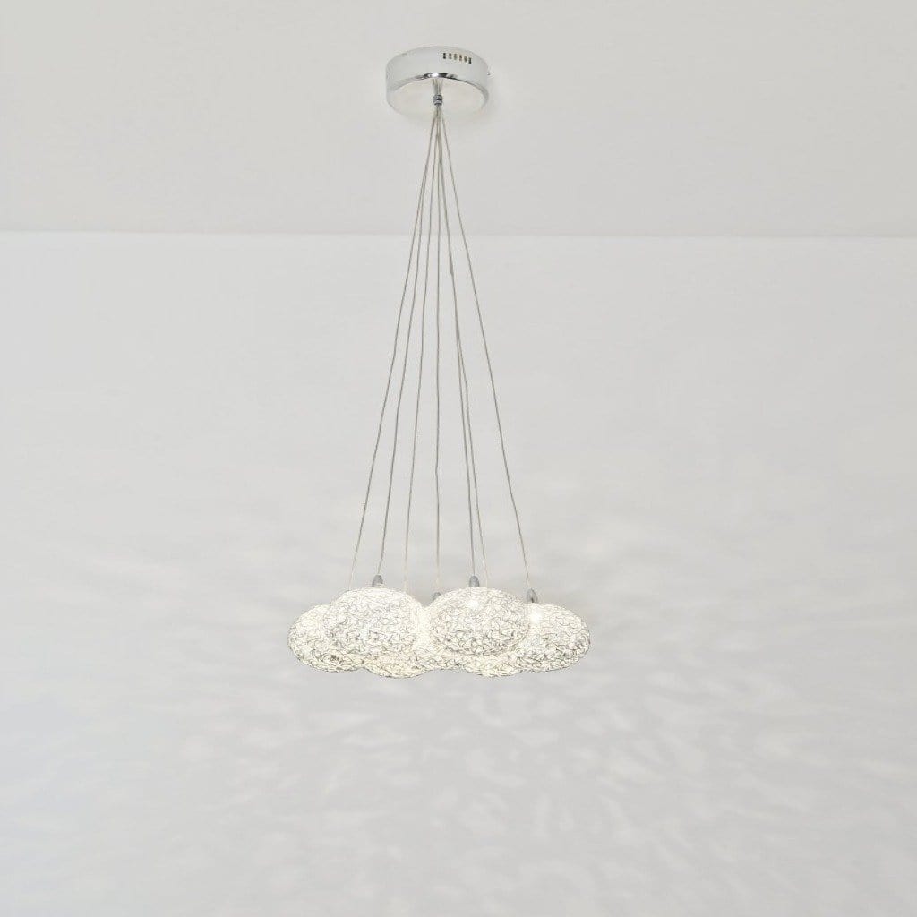 Pendant light 7-leaf. RIFUGIO - 276 1504 X - shinychandeliers.co.uk