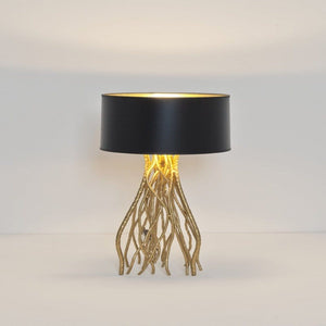 Table lamp 1-leaf CAPRI MEDIUM - 280 K 1201 - shinychandeliers.co.uk