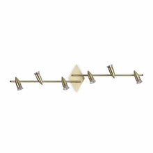 Load image into Gallery viewer, ALPHA PL | Indoor Multiple Track Wall Light Fixture, White, Chrome, Nickel &amp; Brass Design 4 &amp; 6 Lamps
