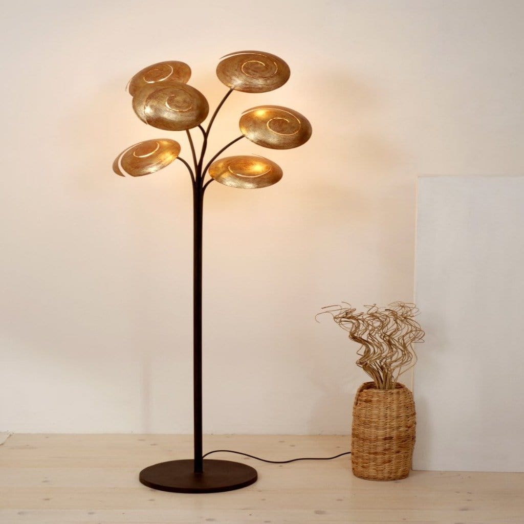 Floor lamp 6-flg. NUVOLA - 300 11101 - shinychandeliers.co.uk