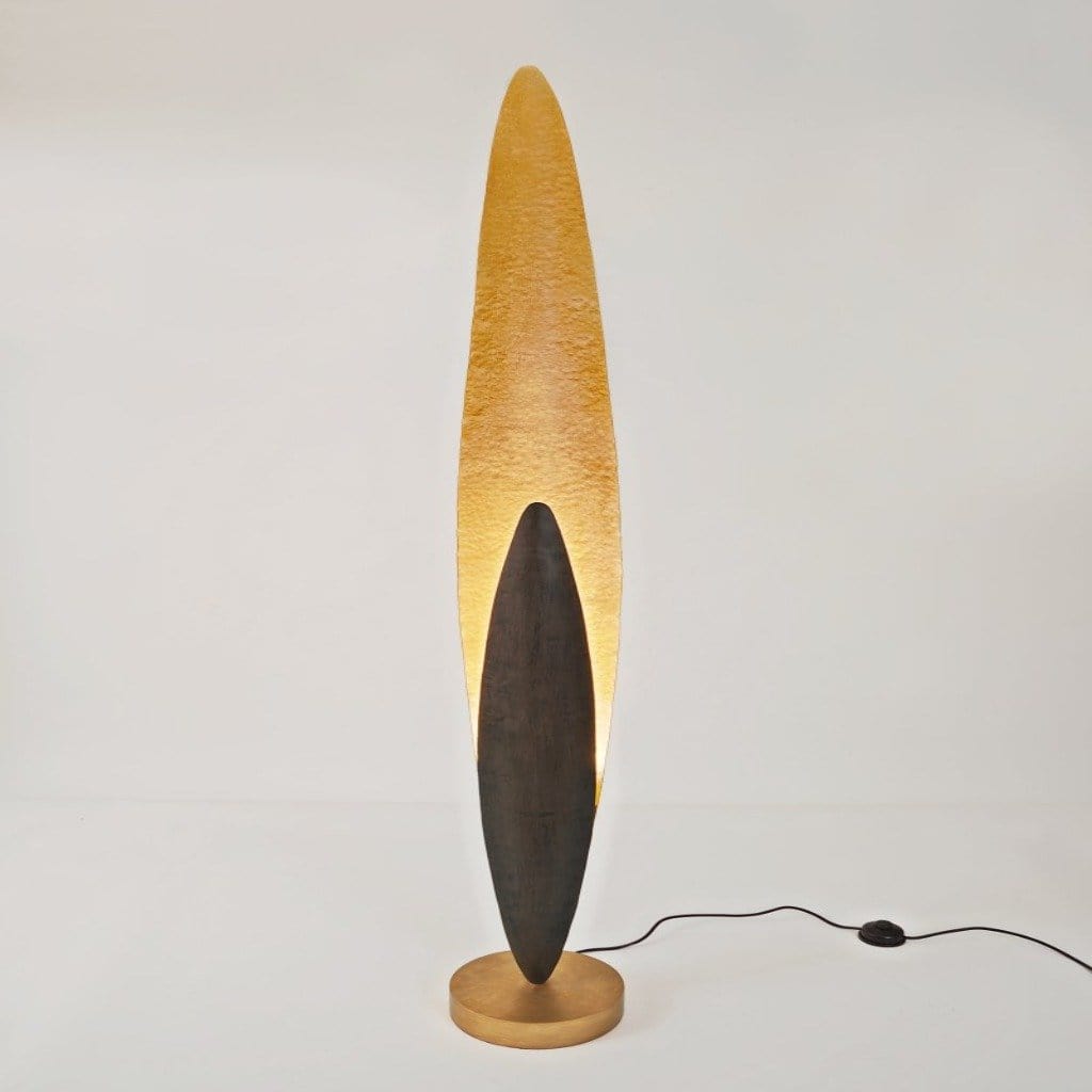 Floor lamp 1-leaf LINGUA - 300 11153 - shinychandeliers.co.uk