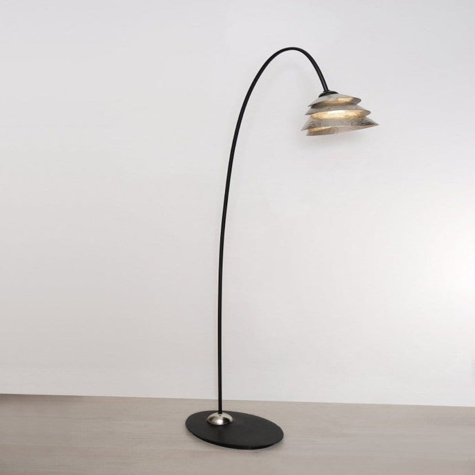 Floor lamp 1-leaf SNAIL ONE - 300 1154 S - shinychandeliers.co.uk