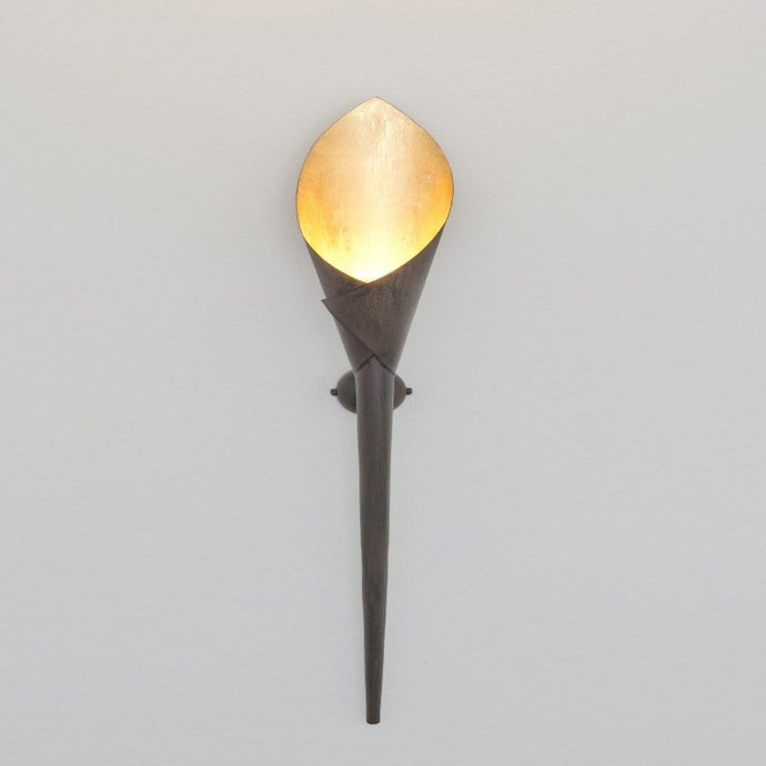 Wall lamp 1-leaf FIACCOLA GRANDE - 300 13215 - shinychandeliers.co.uk