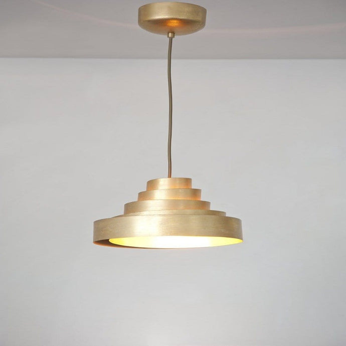 Pendant lamp 1-leaf. COMPARSA - 300 1447 - shinychandeliers.co.uk