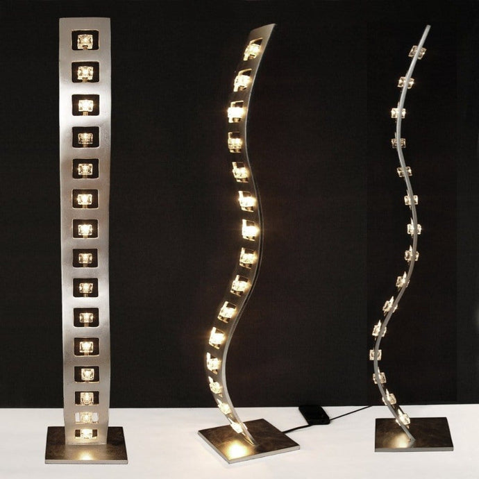 Floor lamp 15-flg. CUBO - 300 K 11106 S - shinychandeliers.co.uk