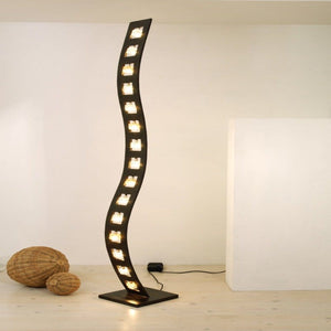 Floor lamp 15-flg. CUBO - 300 K 11106 - shinychandeliers.co.uk