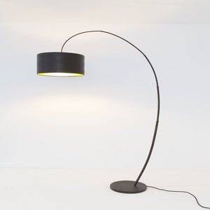 Floor lamp 1-leaf BAMBOO ARCO - 300 K 11139 EB - shinychandeliers.co.uk