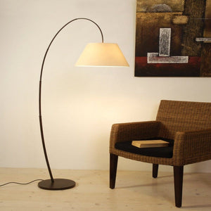 Floor lamp 1-leaf BAMBOO ARCO - 300 K 11139 - shinychandeliers.co.uk