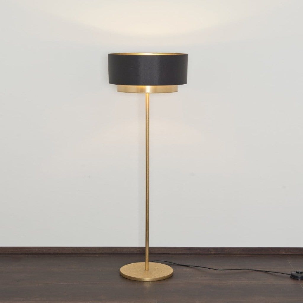 Floor lamp 1-leaf MATTIA ROUND - 300 K 11156 - shinychandeliers.co.uk