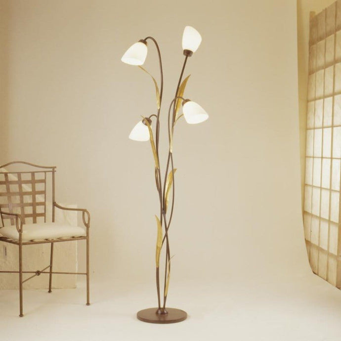 Floor lamp 4-flg. GIGLIO - 300 K 1153 - shinychandeliers.co.uk