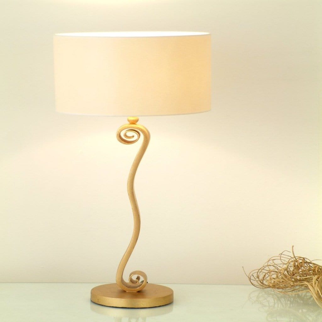 Table lamp 1-leaf TROFEO - 300 K 12160 - shinychandeliers.co.uk