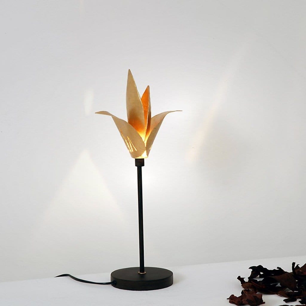 Table lamp 1-leaf PICCOLA AIRONE - 300 K 12161 - shinychandeliers.co.uk