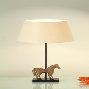 Table lamp 1-leaf SOLISTI CAVALLO - 300 K 12175 - shinychandeliers.co.uk