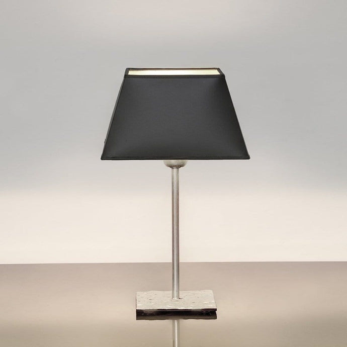 Table lamp 1-leaf MATTIA ECKIG - 300 K 12208 S - shinychandeliers.co.uk