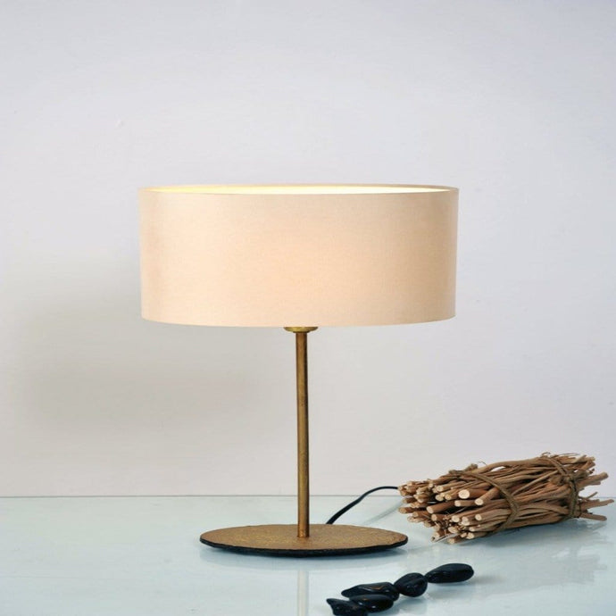 Table lamp 1-leaf MATTIA OVAL - 300 K 12210 E - shinychandeliers.co.uk