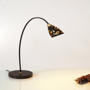 Table lamp 1-leaf ALICE - 300 K 12213 SG - shinychandeliers.co.uk