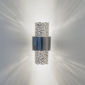 Wall lamp 2-leaf PALAZZO - 300 K 13203 SC - shinychandeliers.co.uk