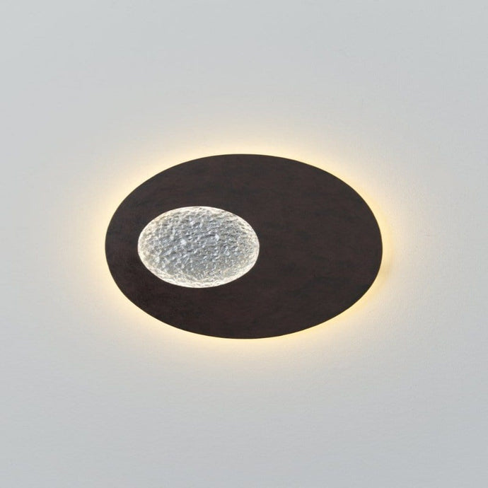 Wall lamp LUNA ROUND SMALL - 300 K 13228 S - shinychandeliers.co.uk