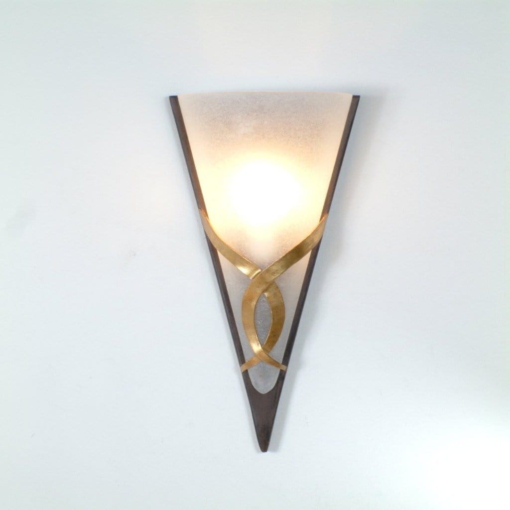 Wall lamp 1-leaf GIGLIO DUE - 300 K 1362 - shinychandeliers.co.uk