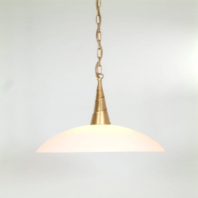 Pendant lamp 1-leaf. INNOVAZIONE SMALL - 300 K 1421 - shinychandeliers.co.uk