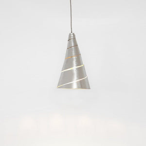 Pendant lamp 1-leaf. INNOVAZIONE - 300 K 1441 S - shinychandeliers.co.uk