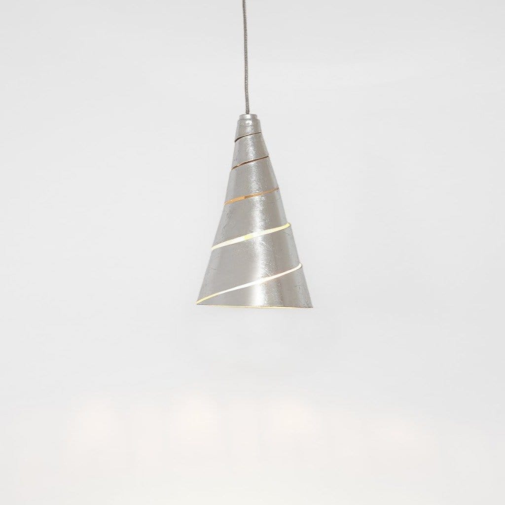 Pendant lamp 1-leaf. INNOVAZIONE - 300 K 1441 S - shinychandeliers.co.uk