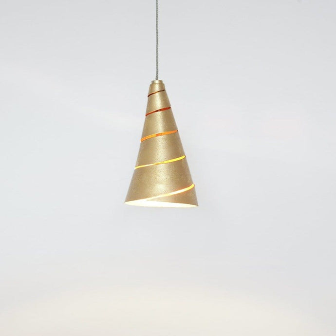 Pendant lamp 1-leaf. INNOVAZIONE - 300 K 1441 - shinychandeliers.co.uk