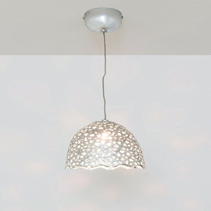 Pendant lamp 1-leaf. LILY GRANDE - 300 K 1445 SKOM - shinychandeliers.co.uk