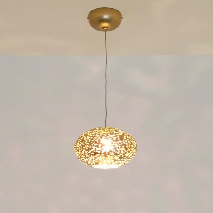 Pendant lamp 1-leaf. CAPPUCCINO - 300 K 1449 COM - shinychandeliers.co.uk