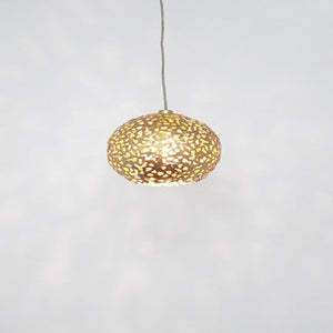 Pendant lamp 1-leaf. CAPPUCCINO - 300 K 1449 - shinychandeliers.co.uk