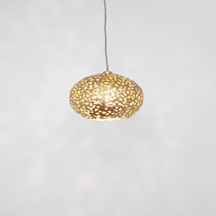 Pendant lamp 1-leaf. CAPPUCCINO - 300 K 1449 - shinychandeliers.co.uk