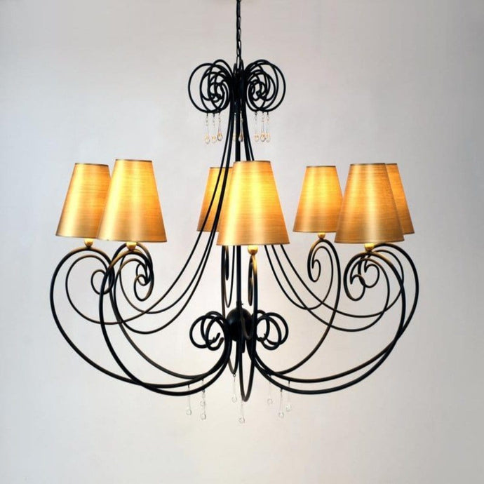 Pendant lamp 8-leaf. MIA - 300 K 15128 - shinychandeliers.co.uk