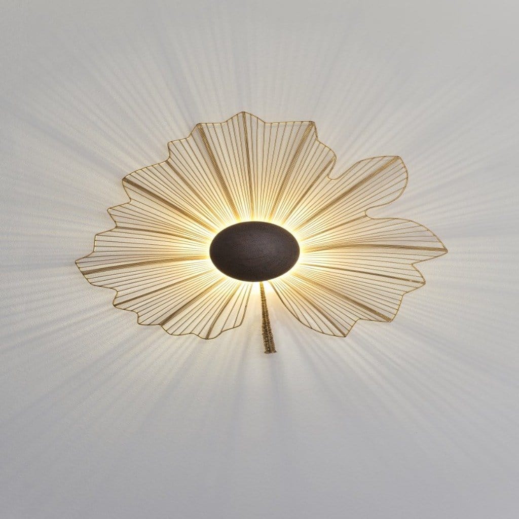 Wall lamp 1-leaf TREMOLO SMALL - 302 K 1301 - shinychandeliers.co.uk