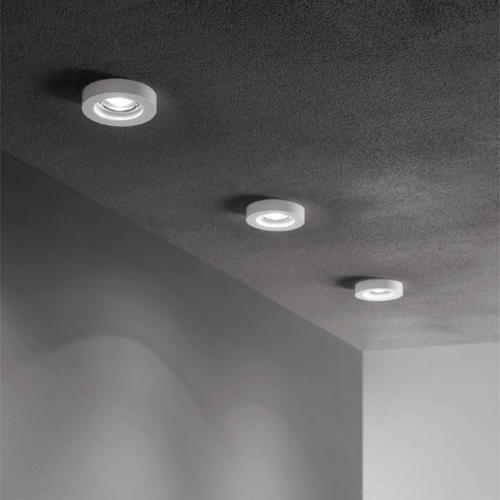 BLUES | Recessed Crystal, White, Smokey Grey Down Lights Ceiling Fitting 1 Light