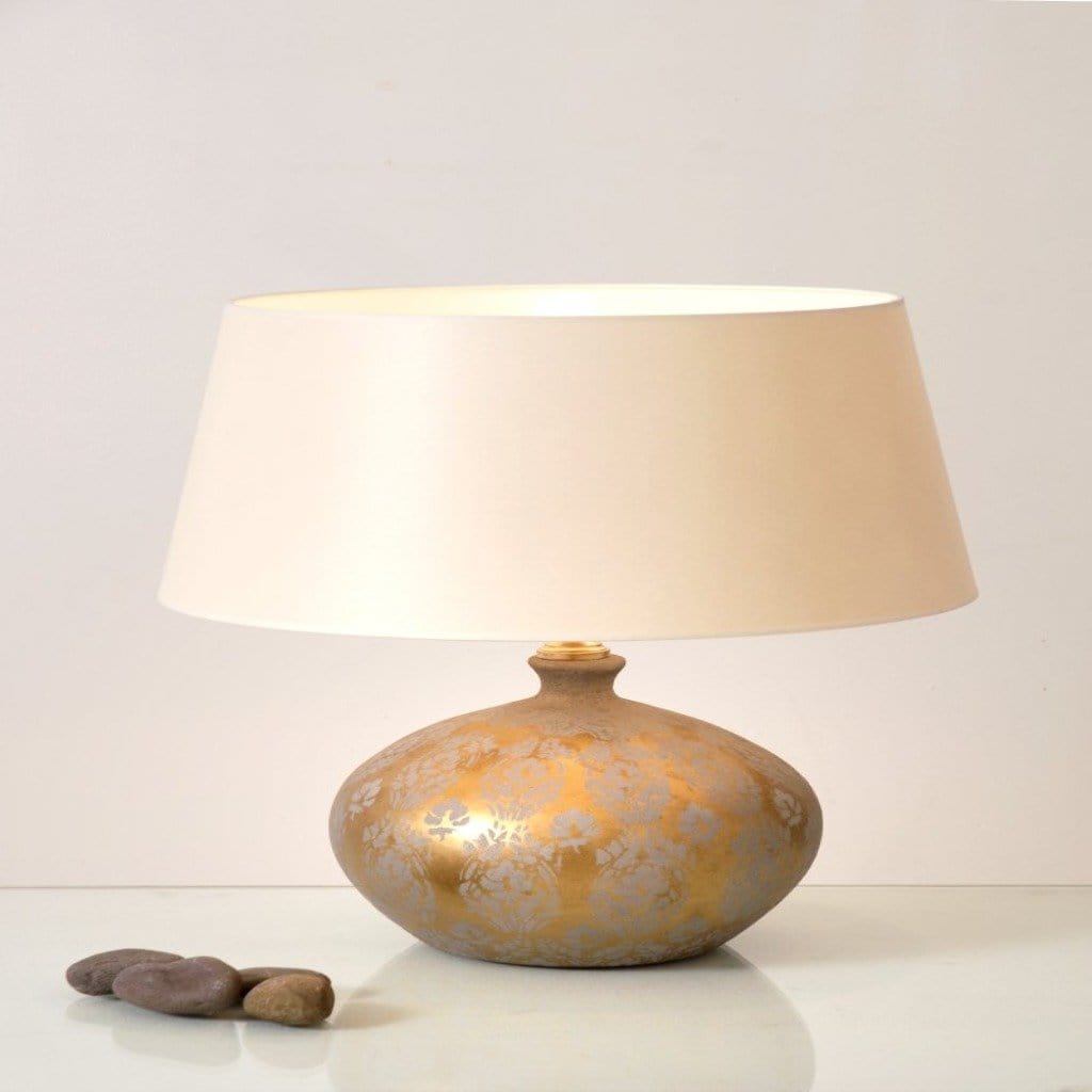 Table lamp 1-leaf VASO BAROCCO - 432 K 1209 - shinychandeliers.co.uk