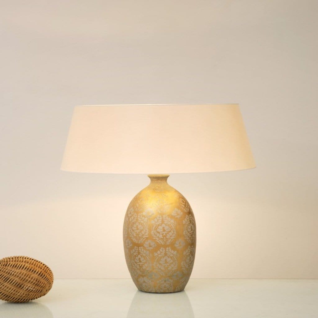 Table lamp 1-leaf VASO BAROCCO - 432 K 1210 - shinychandeliers.co.uk