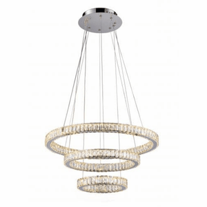 Avivo Halo PD1305-3A / 3B Led Light Pendant Chrome Clear