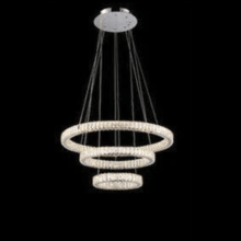 Load image into Gallery viewer, Avivo Halo PD1305-3A / 3B Led Light Pendant Chrome Clear