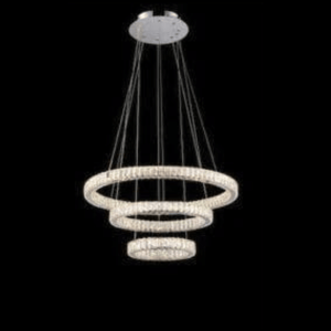 Avivo Halo PD1305-3A / 3B Led Light Pendant Chrome Clear