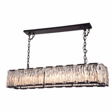 Load image into Gallery viewer, Avivo Chelsea PD1603-18B | 18 Light Kitchen Island Light Bar Pendant Chrome &amp; Black Ceiling Fitting