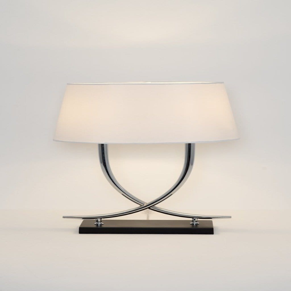 Table lamp, 2-leaf MONTONE - 705 K 1202 - shinychandeliers.co.uk