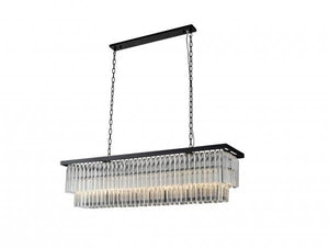 Avivo Viva PD1708 | Indoor Bar Pendant Tiered Crystal Chandelier, Kitchen Island Light Fitting, 7 & 9 lights