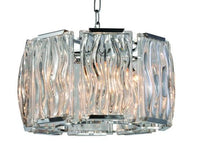 Load image into Gallery viewer, Avivo Chelsea PD1603-4B | 4 Light Bar Pendant Chrome Clear Glass Ceiling Fitting