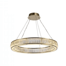 Load image into Gallery viewer, Avivo Grande Range MD20211-1A | Crsytal Polished brass Halo Ring Chandelier Pendant Light For Ceiling