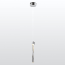 Load image into Gallery viewer, Cascade Plus PD20202 | Indoor Chrome &amp; Clear Glass Multiple pendant Ceiling Light Fitting, 1,3, 5, 10, &amp; 30 Lights