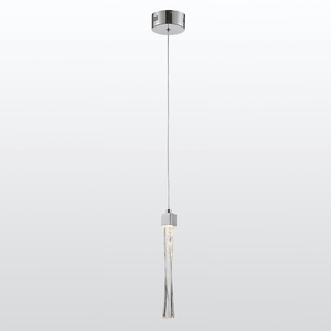 Cascade Plus PD20202 | Indoor Chrome & Clear Glass Multiple pendant Ceiling Light Fitting, 1,3, 5, 10, & 30 Lights