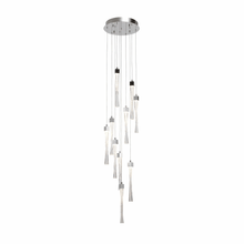 Load image into Gallery viewer, Cascade Plus PD20202 | Indoor Chrome &amp; Clear Glass Multiple pendant Ceiling Light Fitting, 1,3, 5, 10, &amp; 30 Lights